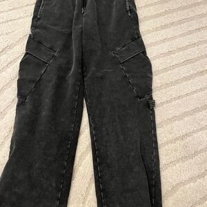 Men's Black Cargo Pants